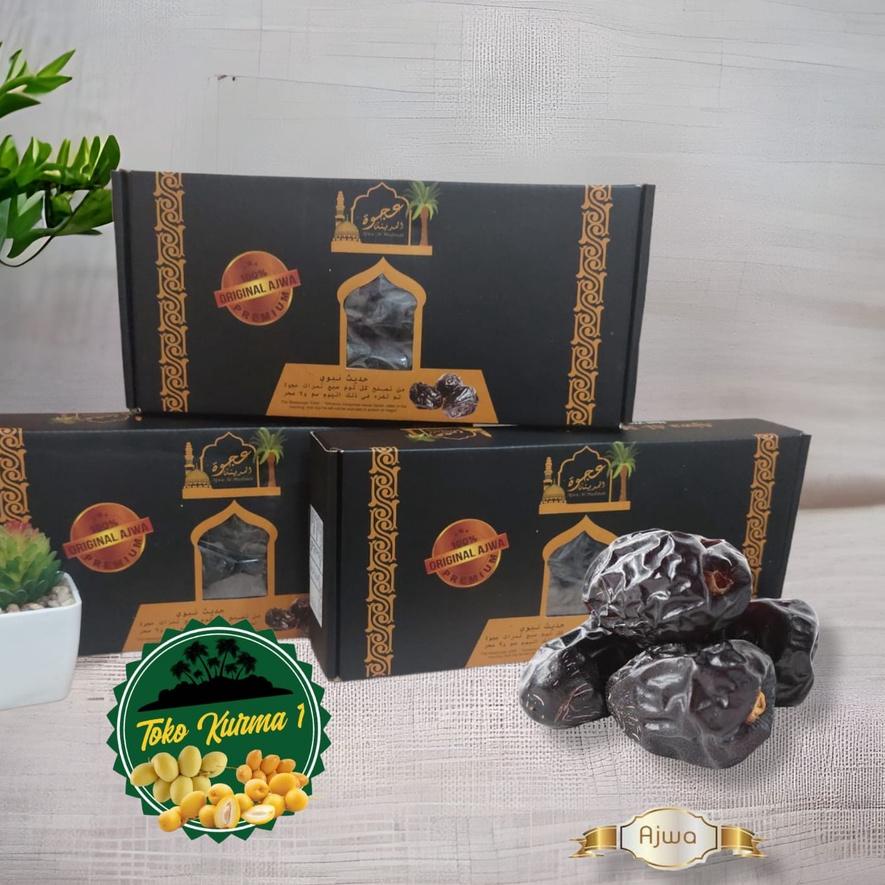 

Discount⭐✔️-Kurma Ajwa 500g / Kurma Nabi jumbo (kemasan DUS )
