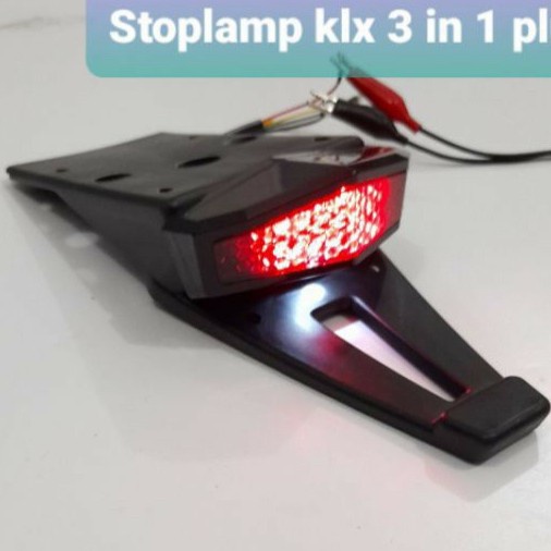 LAMPU STOP SPAKBOR BELAKANG + SEIN / BUNTUT SPAKBOR KLX DTRACKER TRAIL