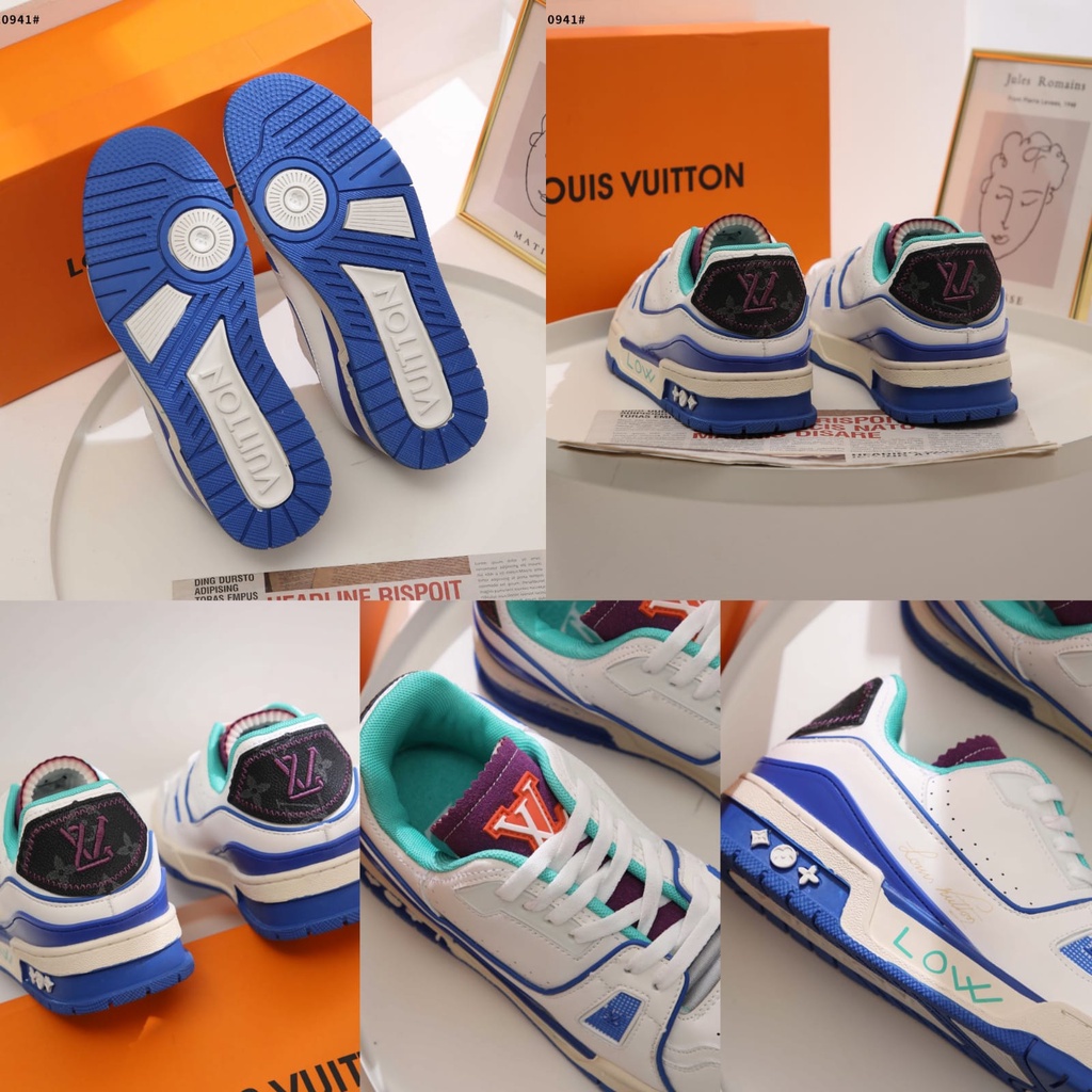 Trainer With Rubber Logo Men's WOMEN Sneakers D10941