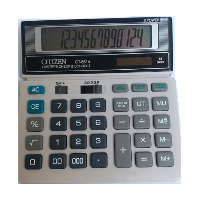 

Best Seller Kalkulator Citizen Ct 8614 - Calculator Ct 8614 14 Digit