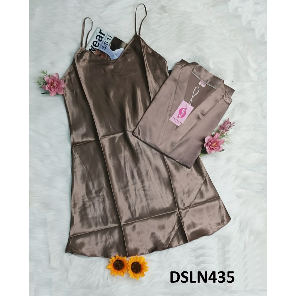 Baju Tidur Wanita Dress Kimono - Dalaman dan Kimono