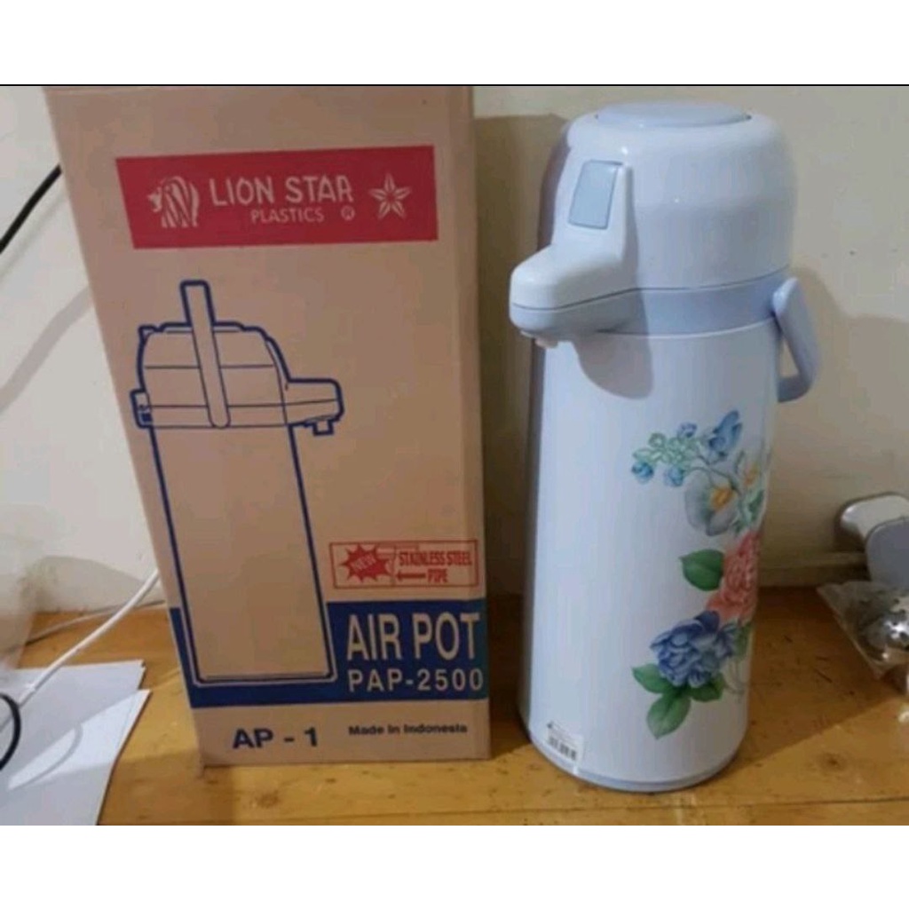 TERBARU LION STAR TERMOS AIR PANAS 2LITER - AIR POT LION STAR - TERMOS AIR PANAS PENCET - TERMOS