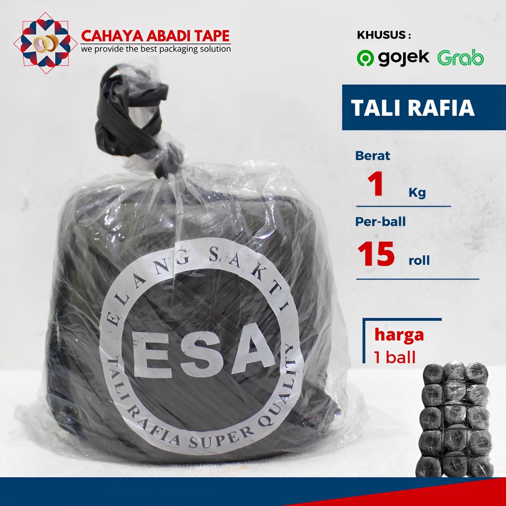 

TALI RAFIA ESA PER BALL