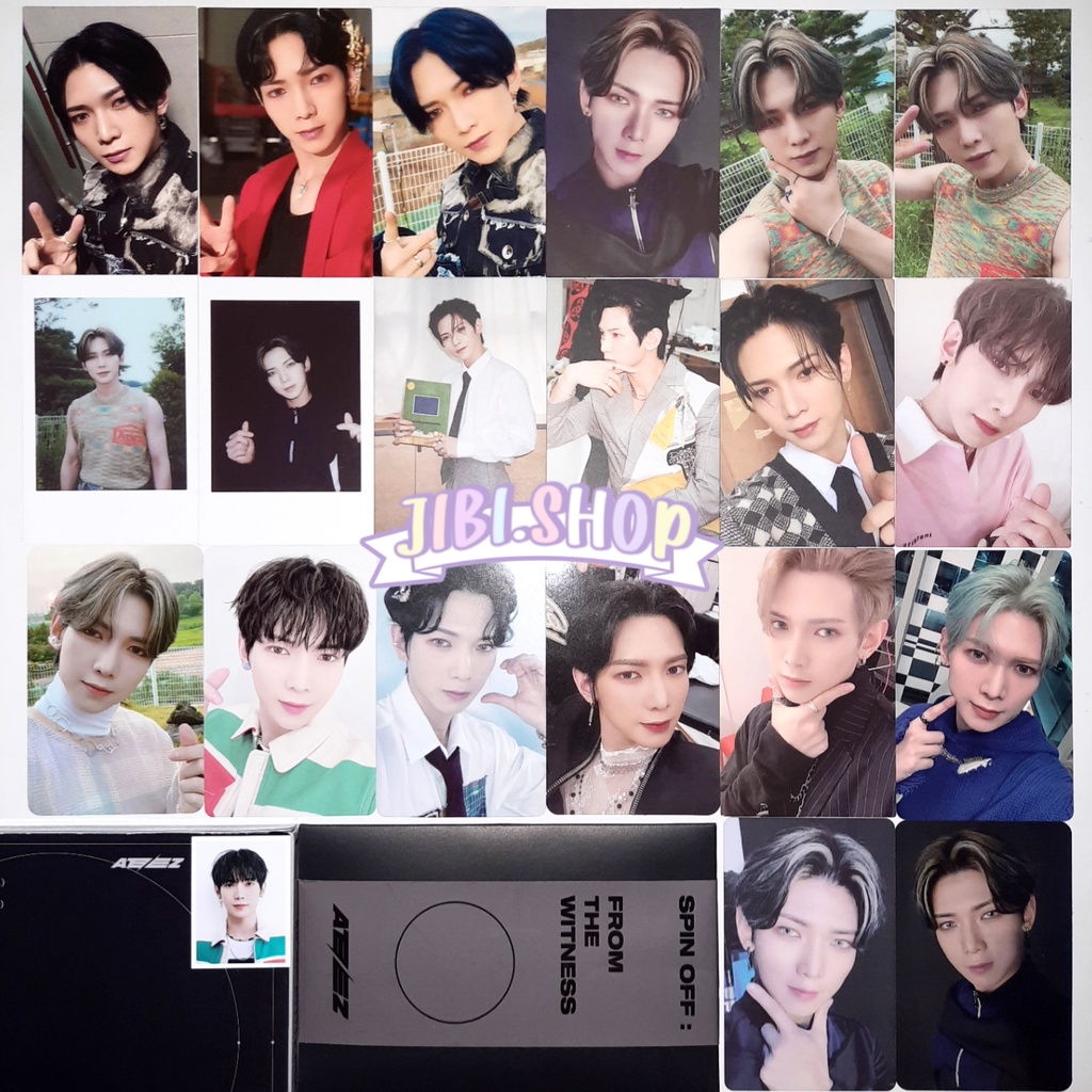 (photocard) ateez yeosang official pc album zero fever world movement pob ATEEZ YEOSANG ALBUM PC ZER