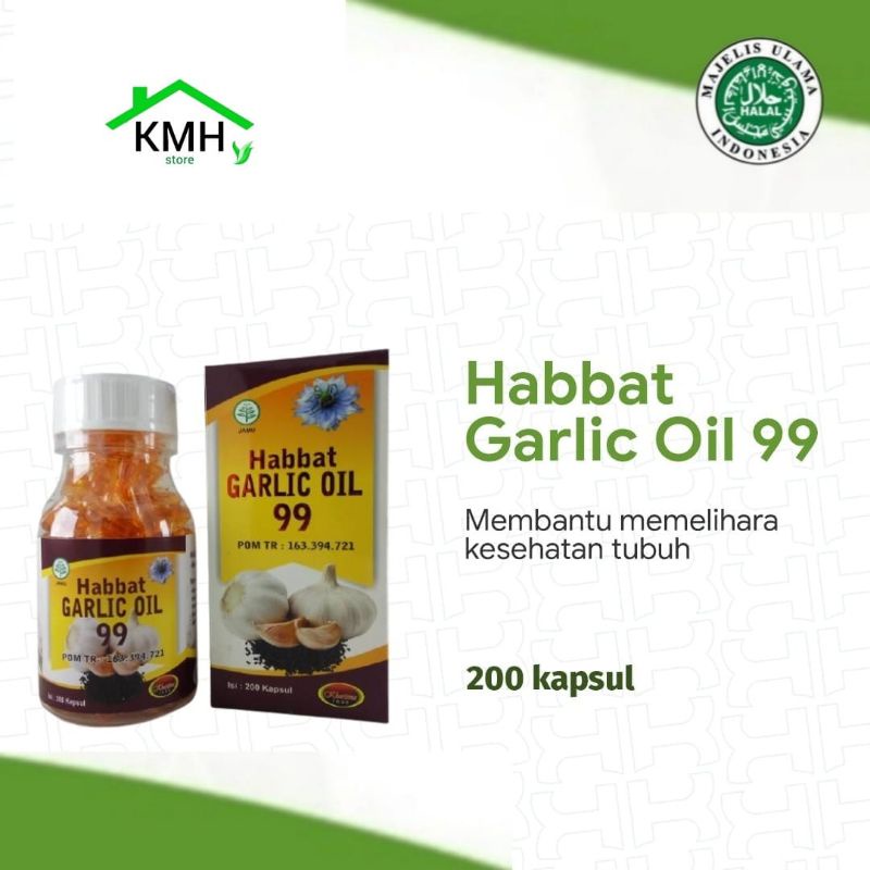 

Habbat Garlic Oil 99 200 Kapsul