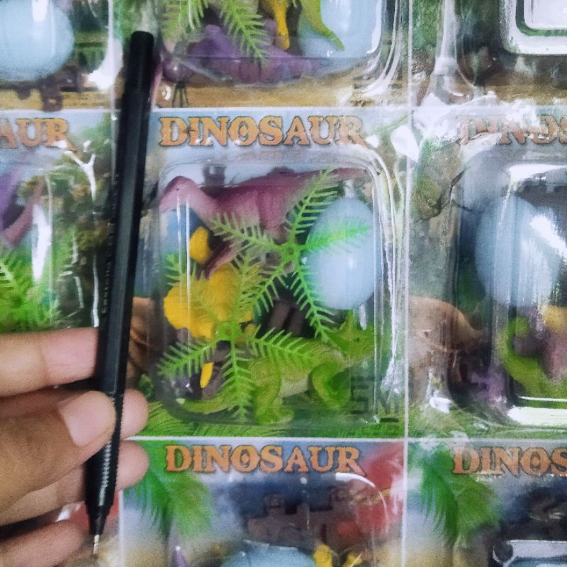 Mainan mini Dinosaurus 1 set