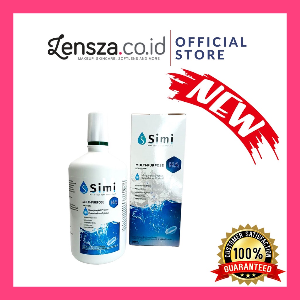 Lensza Cairan Softlens Simi MPS 360ml /  Simi Multi Purpose 360ml