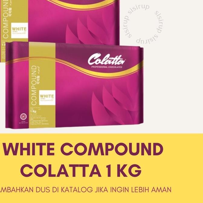 

➩ White Compound Colatta 1 KG / White Chocolate / Colatta ♘