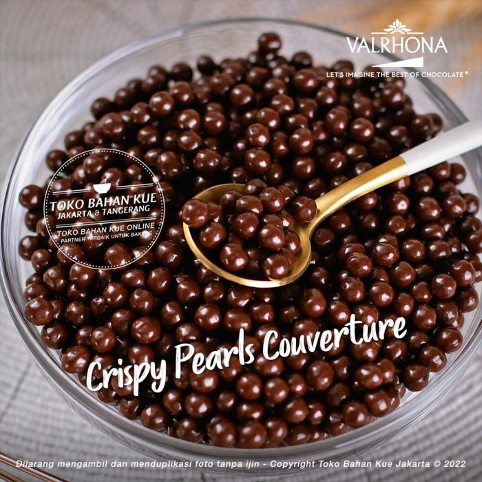 

Valrhona - Les Perles 55% Dark Chocolate 3kg Crispearls Crispy Choco
