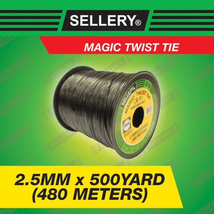 

Terlaris Pengikat Kabel / Magic Twist Tie 480M Sellery 59-135