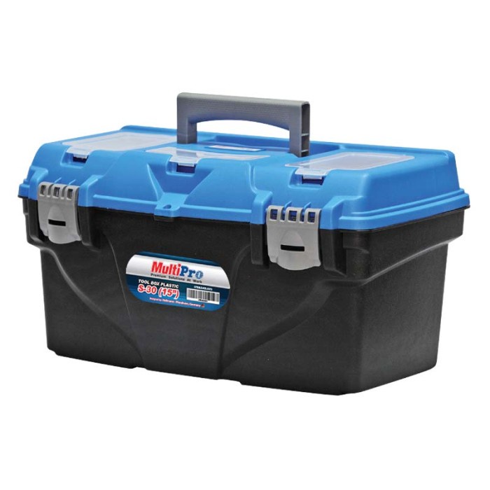 MULTIPRO TOOL BOX PLASTIK PLACTIC TOOL BOX 15" 15 INCH S30 S-30