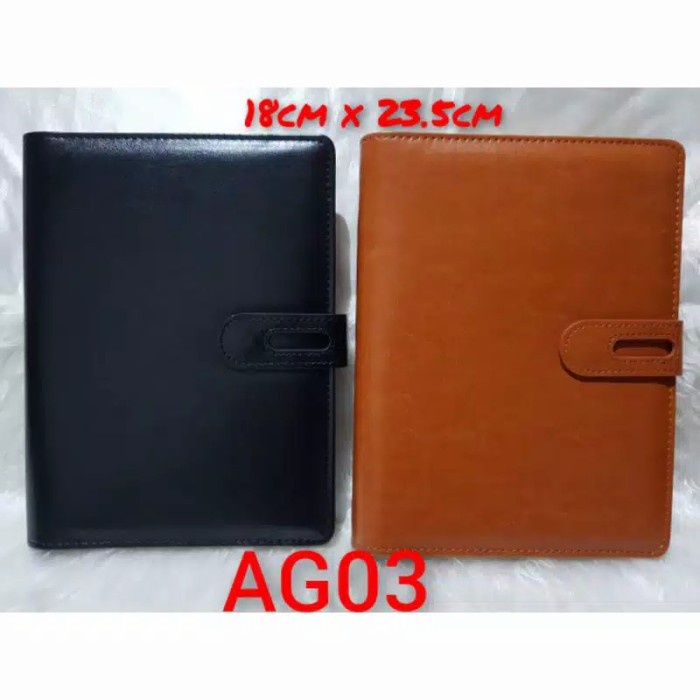 

Terlaris Ag 03 Agenda Kulit Exclusive / Agenda Binder Kulit / Notebook Kulit