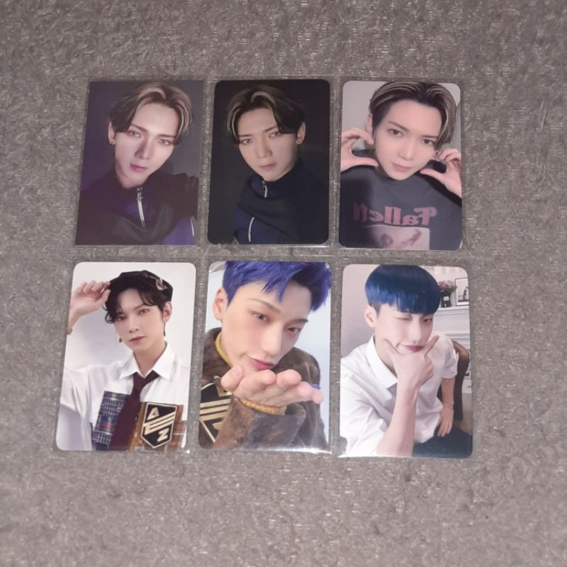 ateez pc photocard id | yeosang san mingi jongho | fever pt.1 pt.2 pt.3 epilogue fellowship