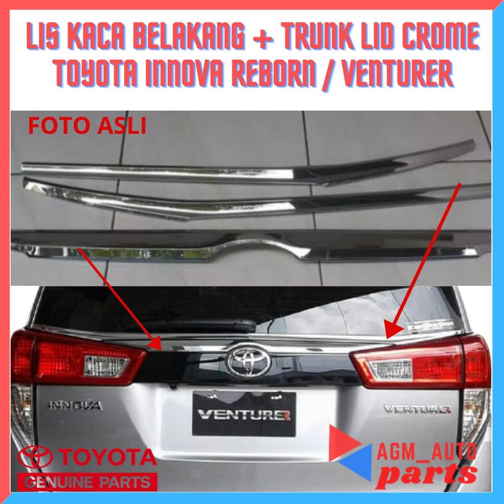 Lis Kaca Belakang + trunk lid toyota innova venturer/trunk lid innova reborn/lis kaca belakang