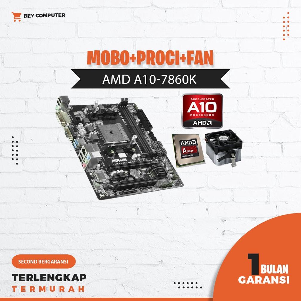 Paket Motherboard/Mainboard A10-7860K