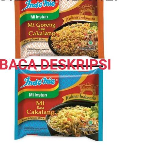 

✯ Indomie cakalang goreng kuah khas manado mie cakalang paket 12pcs ☻