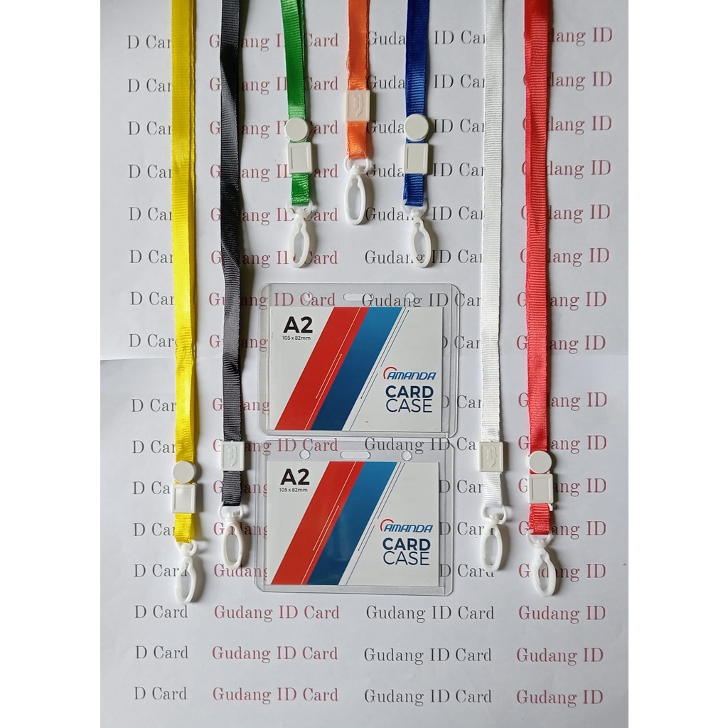 

Paket Tali Kait Plastik Kilap Impor 1CM + Card Case A2