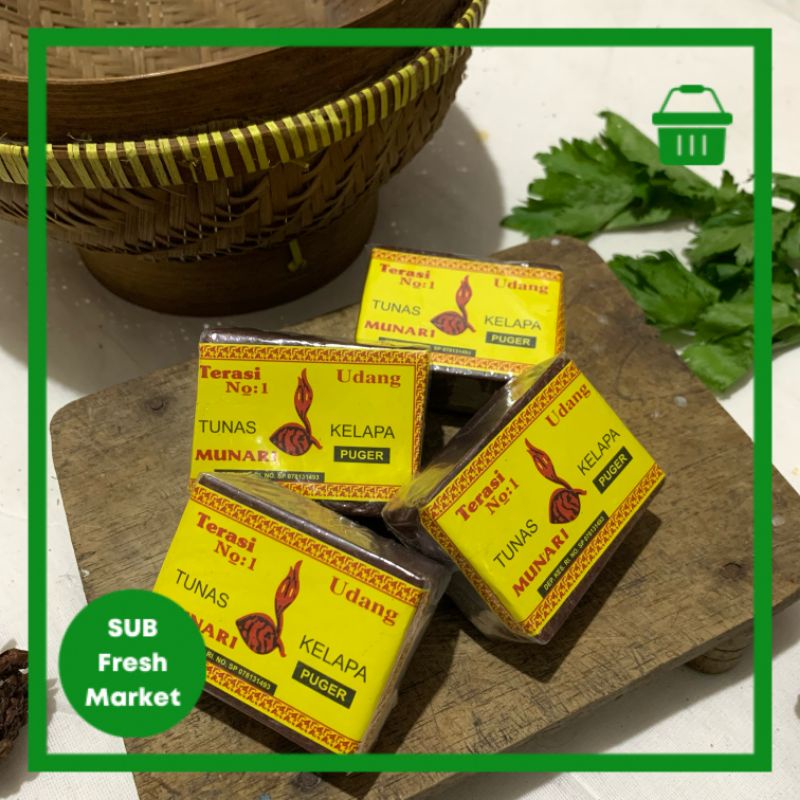 

FRESH MARKET Terasi Udang Tunas Kepala 100g | SIAP KIRIM