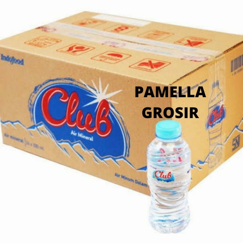 

[1 kardus] Air Mineral Club botol mini 24 x 250 ml