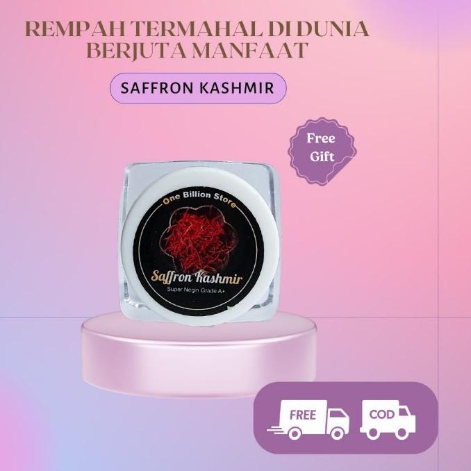 

✥ Saffron Khasmir Import One Billion Store 0,5 1 Gram Original Safron Premium Super Negin Grade A+ ۩