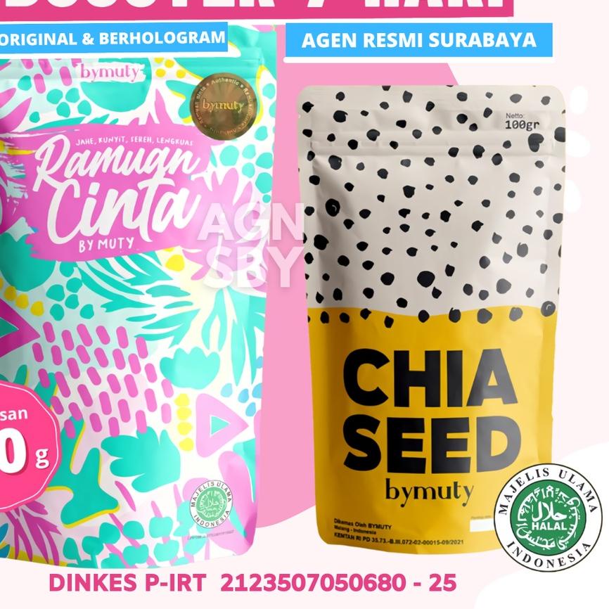 

۩ CINTA BY MUTY - Paket Booster (PEMULA) 70gr [AGEN RESMI] ◙