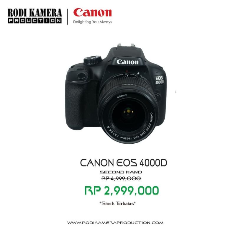 Canon Eos 4000D