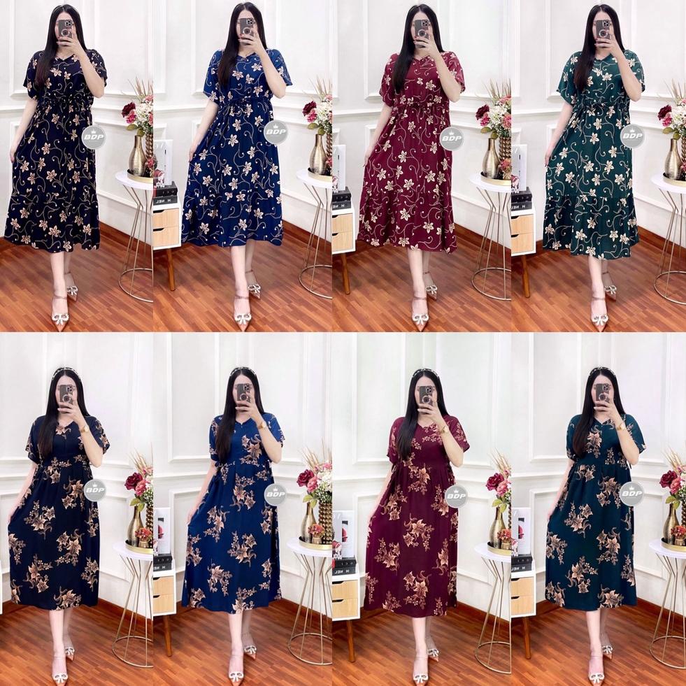 MURAH MERIAH Daster kekinian rayon premium busui - Baju tidur daster wanita - Daster rayon