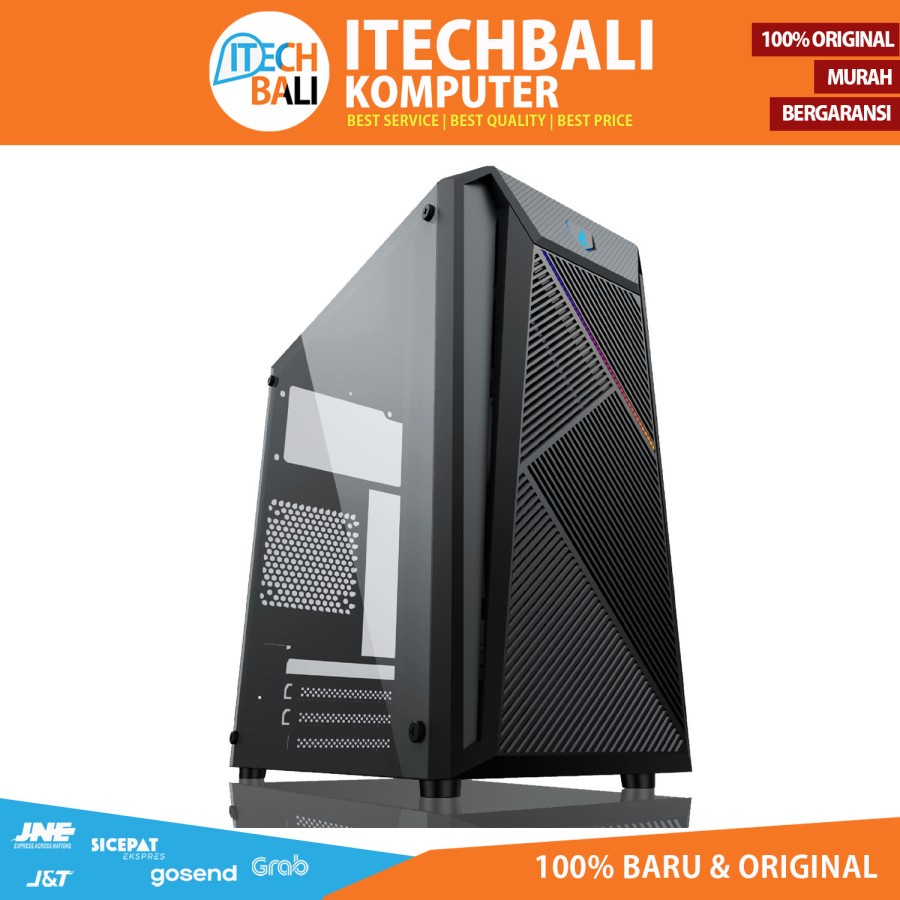 Casing PC Gaming Infinity INF 07 + PSU 250W RGB | ITECHBALI