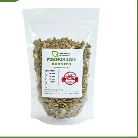 

✫ Roasted Pumpkin Seed / Biji Labu Oven (500 gram) by Granology ❄