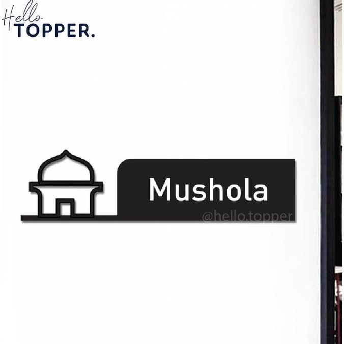 

Terbaru !!! Sign Akrilik Mushola | Acrylic Signage Mushola Hollow Uv Print
