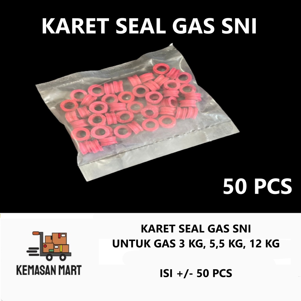 KARET SEAL TABUNG GAS LPG / ELPIJI UNTUK TABUNG 3 KG 5,5 KG 12 KG SNI