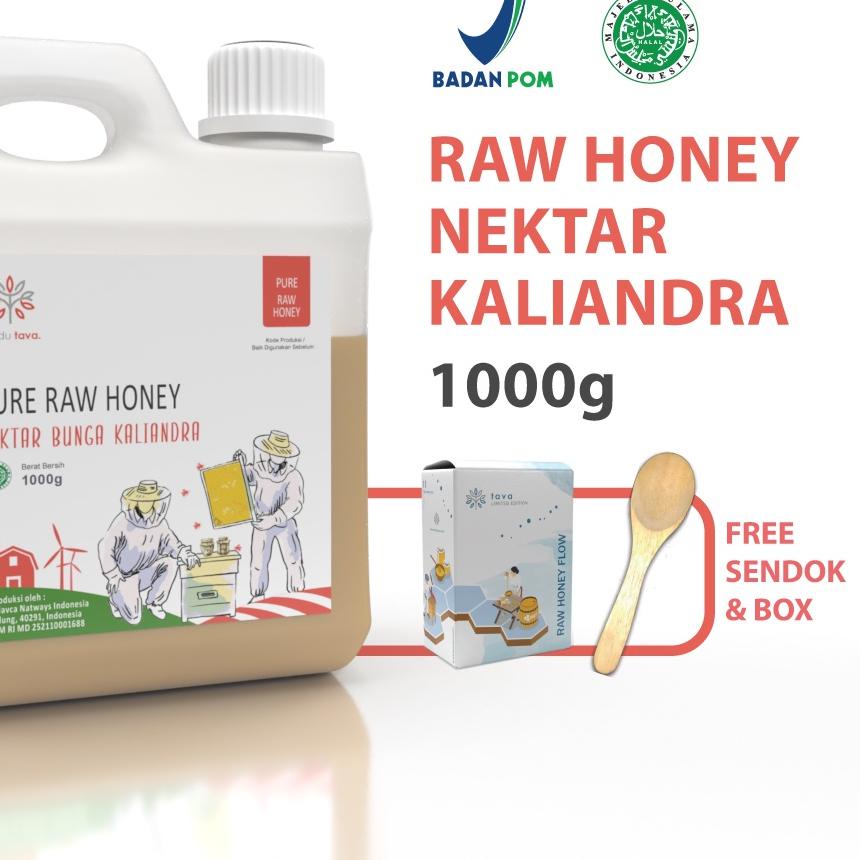 

♣ Asli Murni 1kg Tava Grade A Nektar Kaliandra 100% Alami Pure Natural Raw Honey ➤