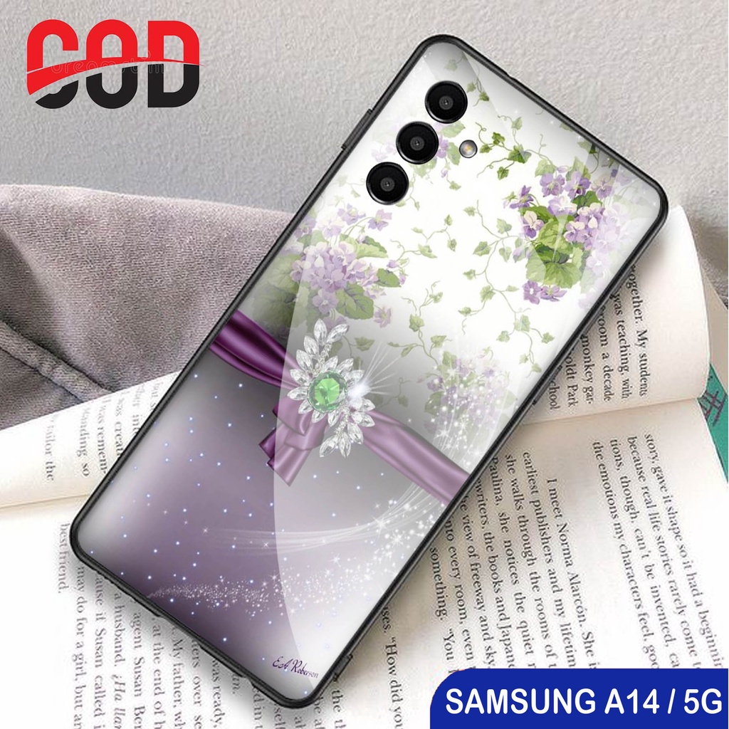 [G47] SOFTCASE SAMSUNG A14 5G - SOFTCASE GLASS KACA SAMSUNG A14 5G - SOFTCASE KACA SAMSUNG A14 5G