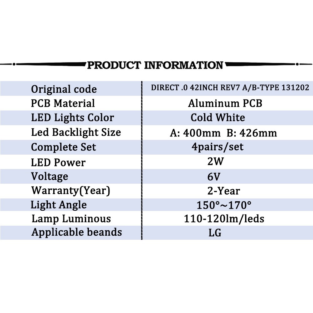 BACKLIGHT LG 42LB550A 42LF550A 42LB561A 42LY340A 42LX340A 32LB563A LAMPU BL LED TV 42 INC 42LY 42LX