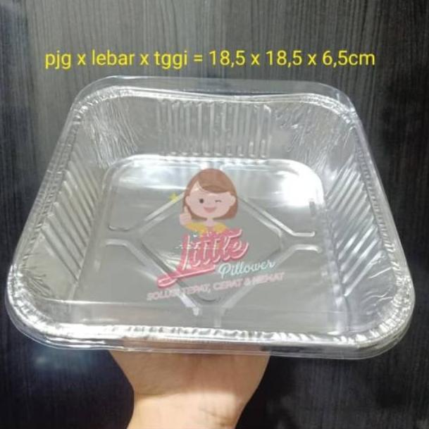 MENARIK (ISI 50PCS - OX1400+TUTUP) Tray aluminium foil/Tray makanan aluminium foil BESAR/ tray pangg