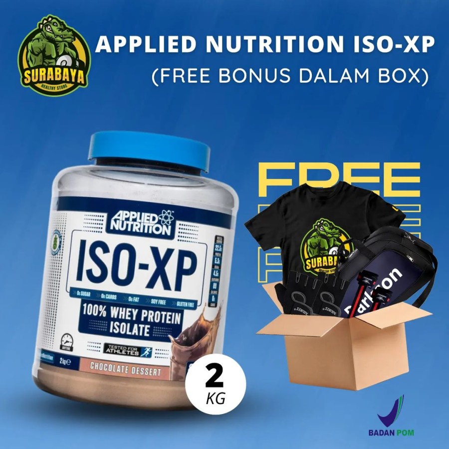 IsoXp Iso Xp 80 Serving Applied Nutrition Whey Protein Isolate BPOM