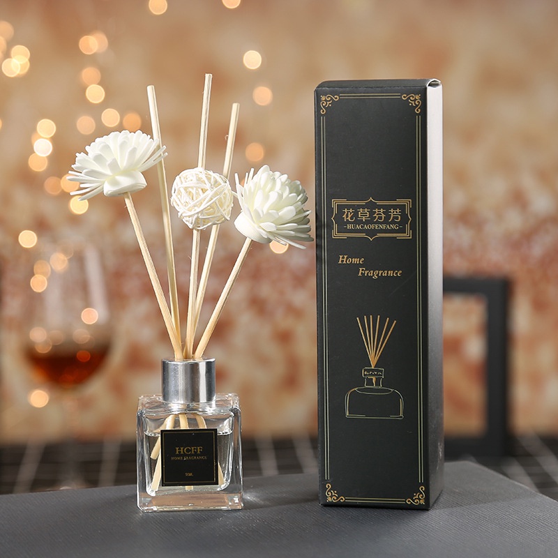 Pengharum Ruangan Stick Reed Diffuser Aroma Therapy Essential Oil 50ml