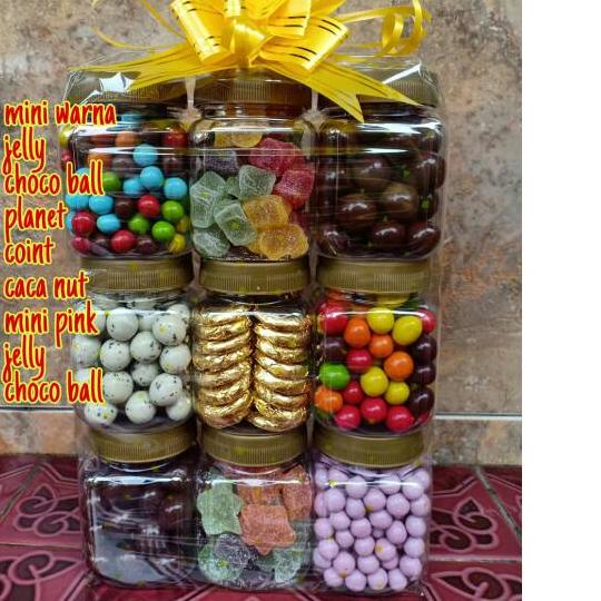 

✪ Parcel coklat 9 susun ♟