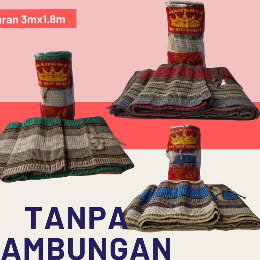 ☁ Tikar Lipat Piknik Terlaris Size Besar cm Plastik Gulung COD  Termurah ♕