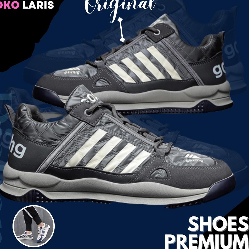 ➹ Sepatu Sneaker Import GAXING PRO Sepatu Lembut Dan Lentur Sepatu Cassual Terbaru Import Premium ✹