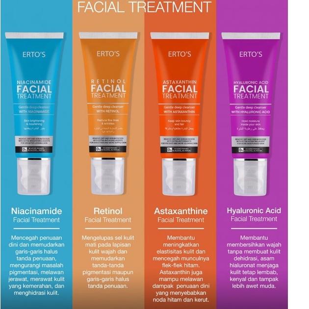➽ ERTOS FACIAL TREATMENT NIACINAMIDE/ RETINOL/ ASTAXANTHINE/ HYALURONIC ➫