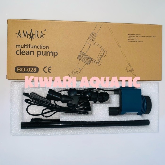SOBO BO 028 MULTIFUNCTION CLEAN PUMP / ALAT PEMBERSIH AQUARIUM BO028