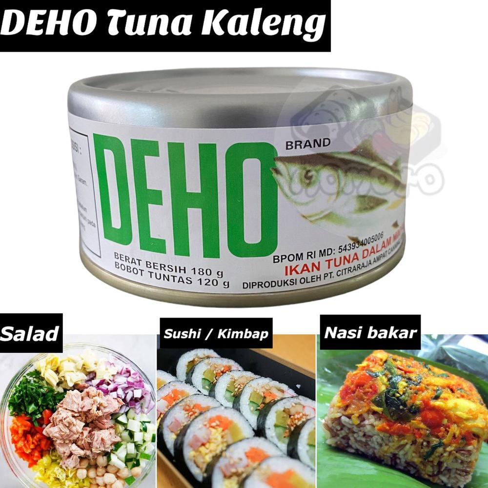 

TERLARIS BRANDS FESTIVAL Deho Chunk Tuna in Oil 180 gram / Ikan Tuna Kaleng dalam Minyak 180gr