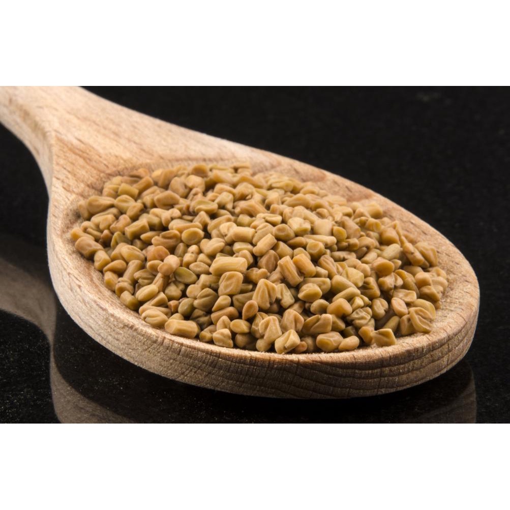 Biji Klabet (100 gram) / Fenugreek / Klabet / Methi Seeds / Halba / Hulbah