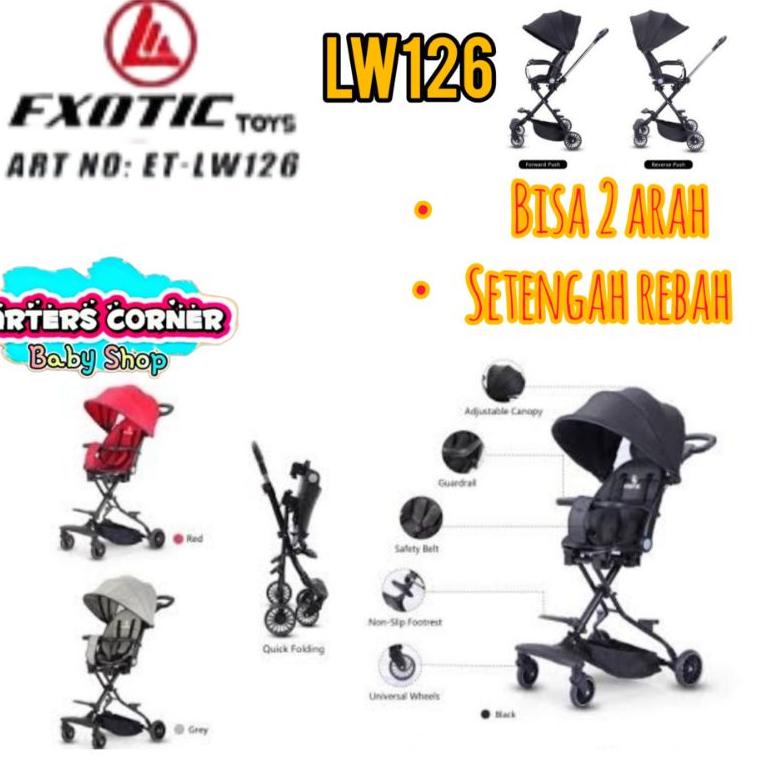 HARGA TERMURAAH TERMURAH...STROLLER SEPEDA ANAK MIKRO TRIKE EXOTIC MAGIC Stroller Exotic MIKRO LW 00