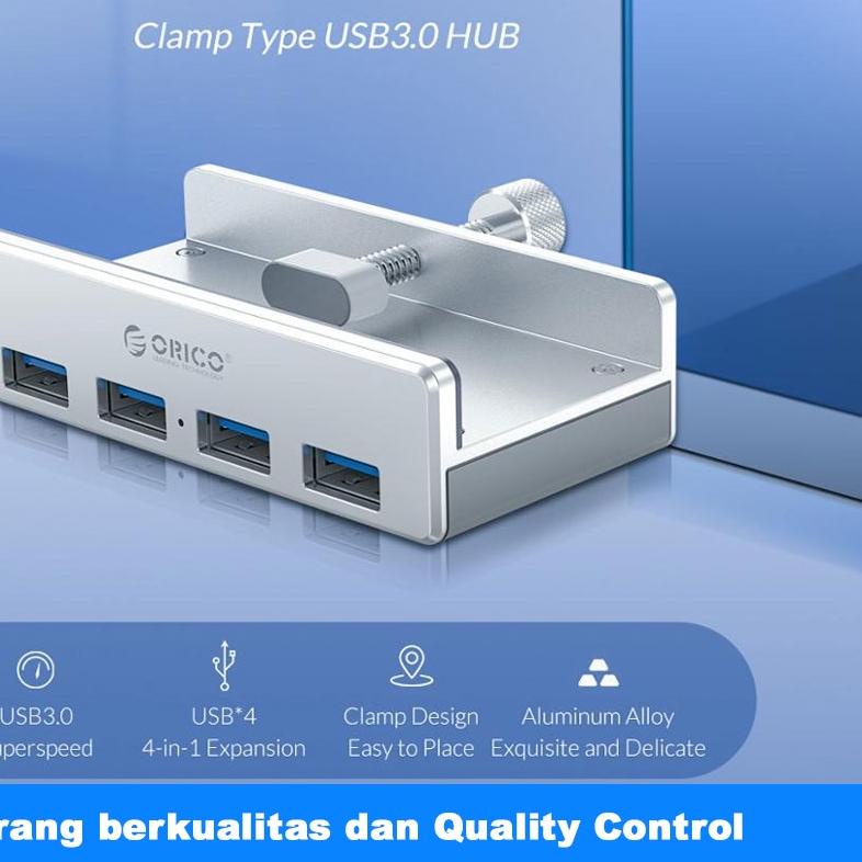 ☚ USB Hub 3.0 Clip-on Type Aluminium 4 Port - Orico MH4PU ✿