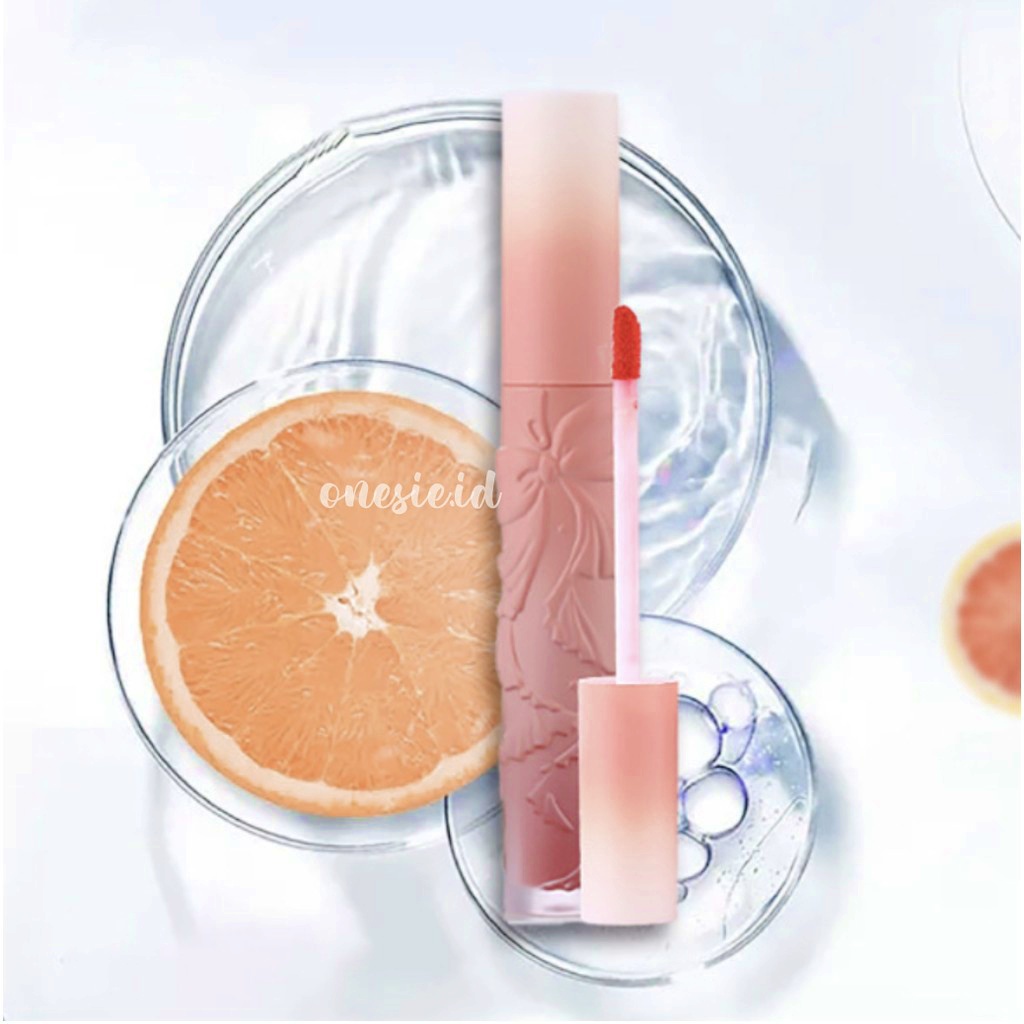 LAMEILA Lip Glaze Ribbon Lipstik Tahan Lama Lip Gloss Lipstik LA091 1044