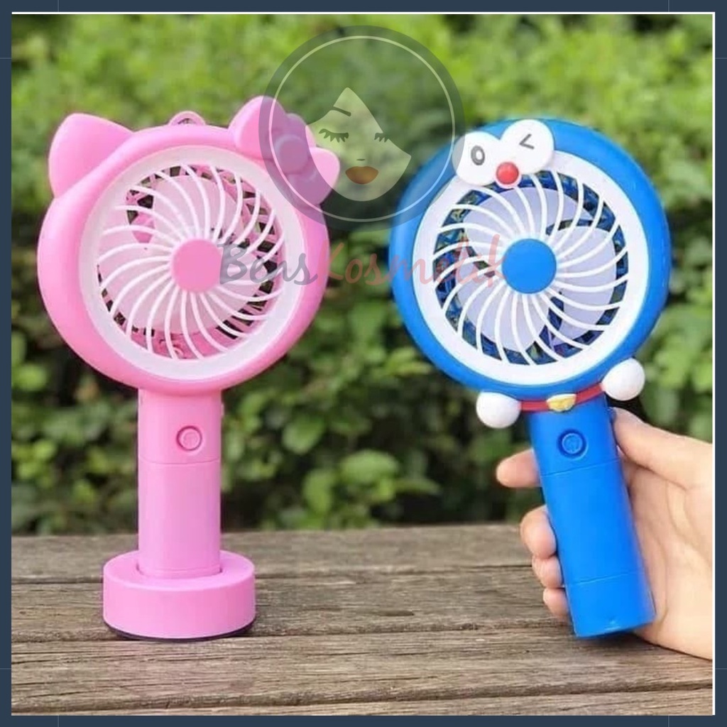 STANDING KIPAS ANGIN MINI KARAKTER LED/ MINI FAN/ KIPAS LED/KIPAS LUCU