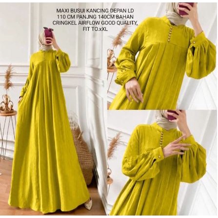 SALSA MAXY DRESS / GAMIS JUMBO / GAMIS LEBARAN / BAJU WANITA / DRESS WANITA / BAJU GAMIS