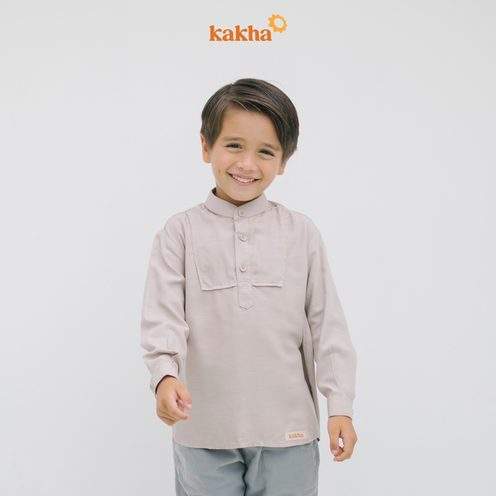 Kakha - Sarimbit Keluarga Halmahera (B) / Baju couple keluarga / Sarimbit Keluarga / Baju muslim couple-Koko Anak Panjang